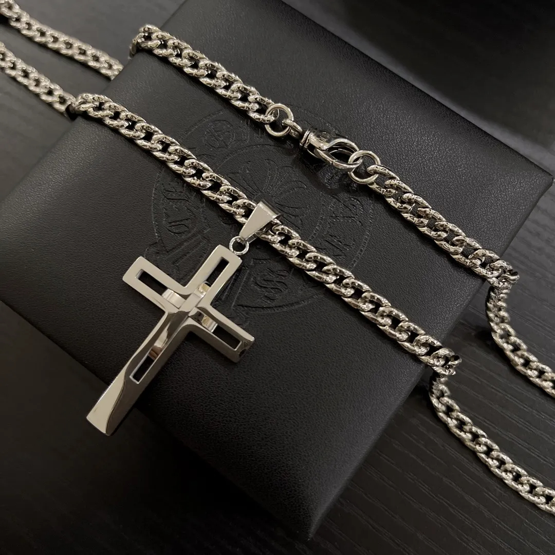【CHROME HEARTS】ネックレス、新しいネックレス万能シンプルファッションオーナメント-BRAND OFF