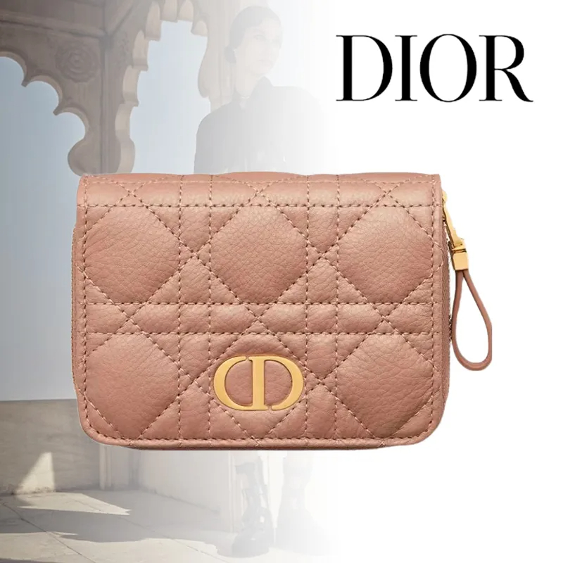 【DIOR】DIOR CARO バイフォールド ウォレット【2023新しい商品】-BRAND OFF