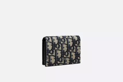 【DIOR】すぐ届く☆ディオール オブリーク カードケース-BRAND OFF