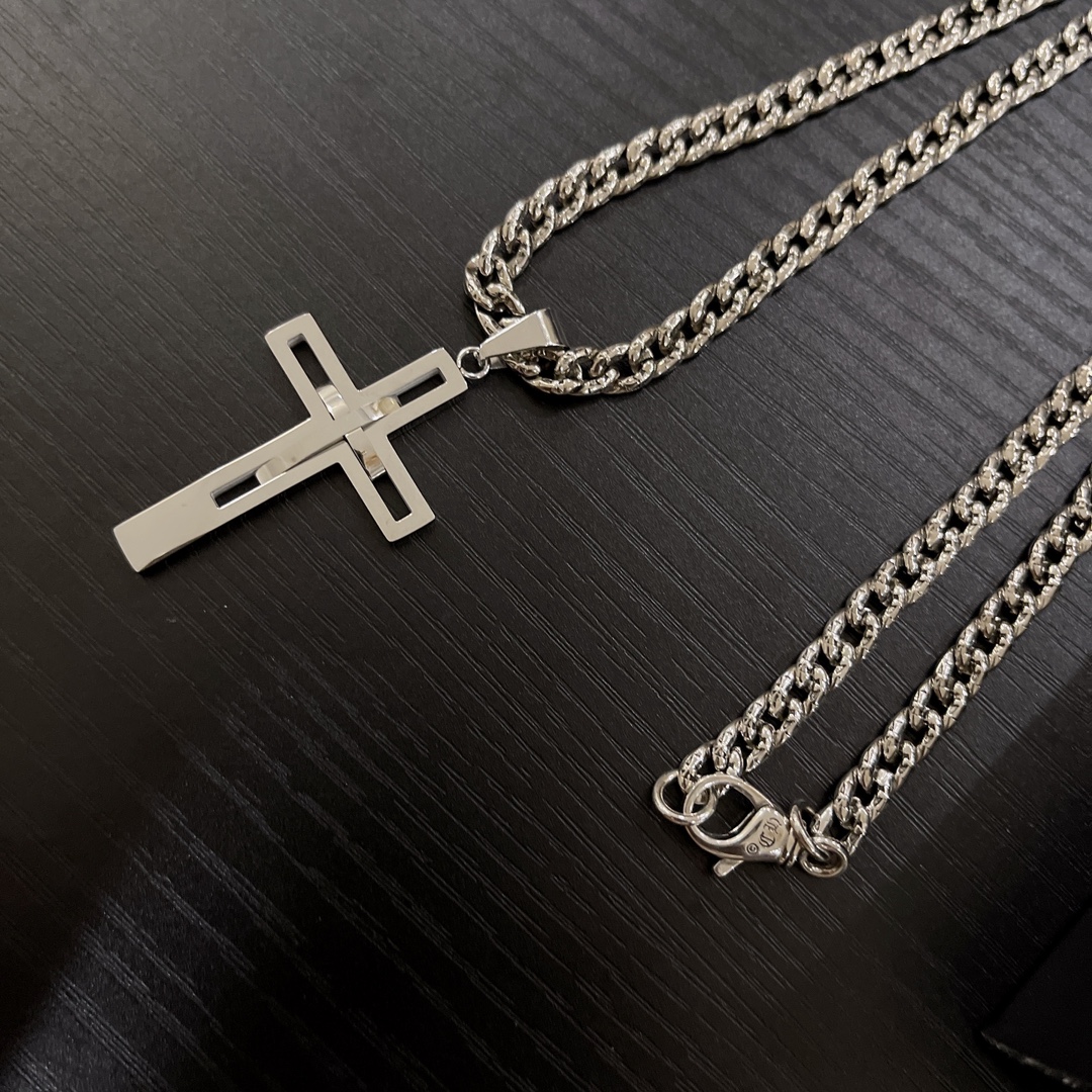 【Chrome Hearts】ネックレス、新しいネックレス万能シンプルファッションオーナメント-BRAND OFF