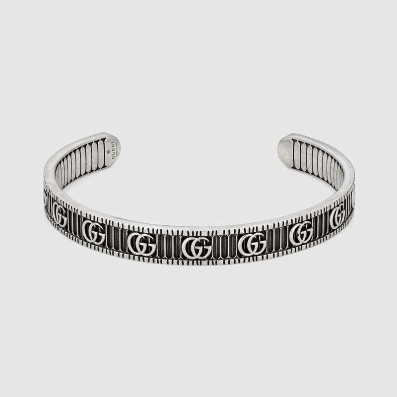 GUCCI スターリングシルバーブレスレット-BRAND OFF