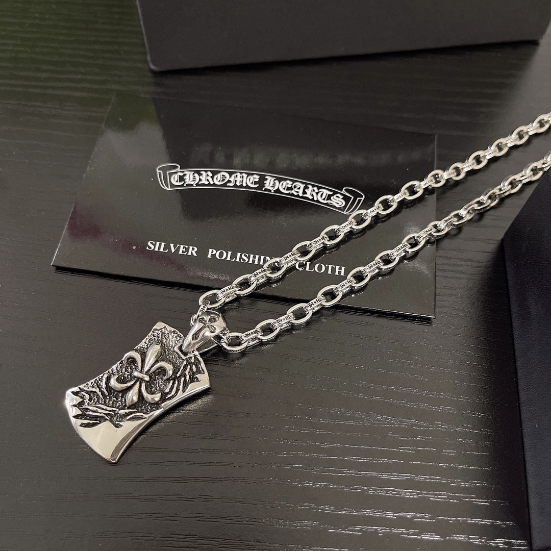 【Chrome Hearts】ネックレス、新しいネックレス万能シンプルファッションオーナメント-BRAND OFF