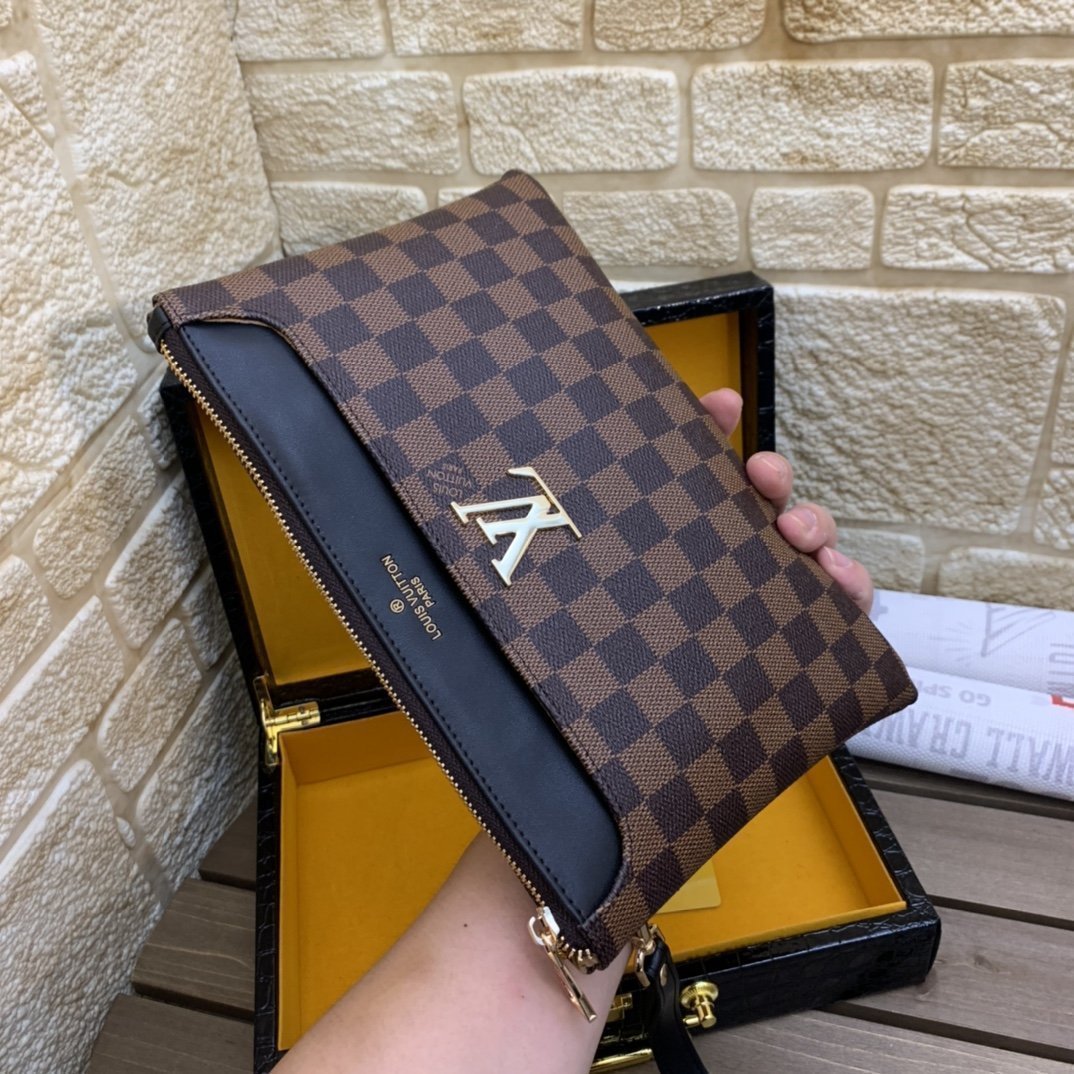LOUIS VUITTON（ルイヴィトン）クラッチバッグ 28X19X3cm-BRAND OFF