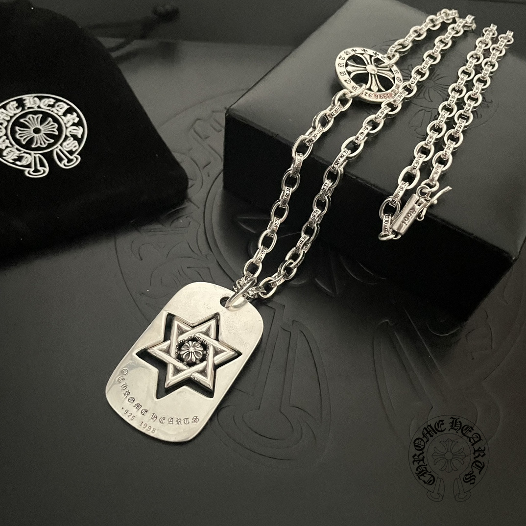 【CHROME HEARTS】ネックレス、新しいネックレス万能シンプルファッションオーナメント-BRAND OFF