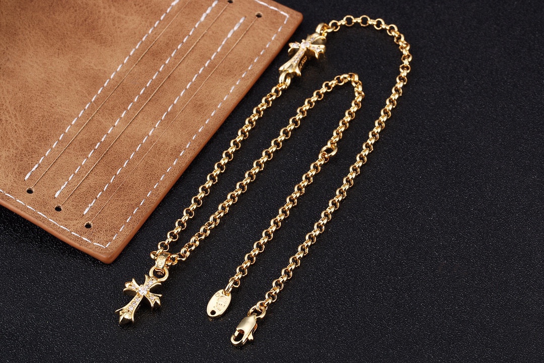 【CHROME HEARTS】ネックレス、新しいネックレス万能シンプルファッションオーナメント-BRAND OFF