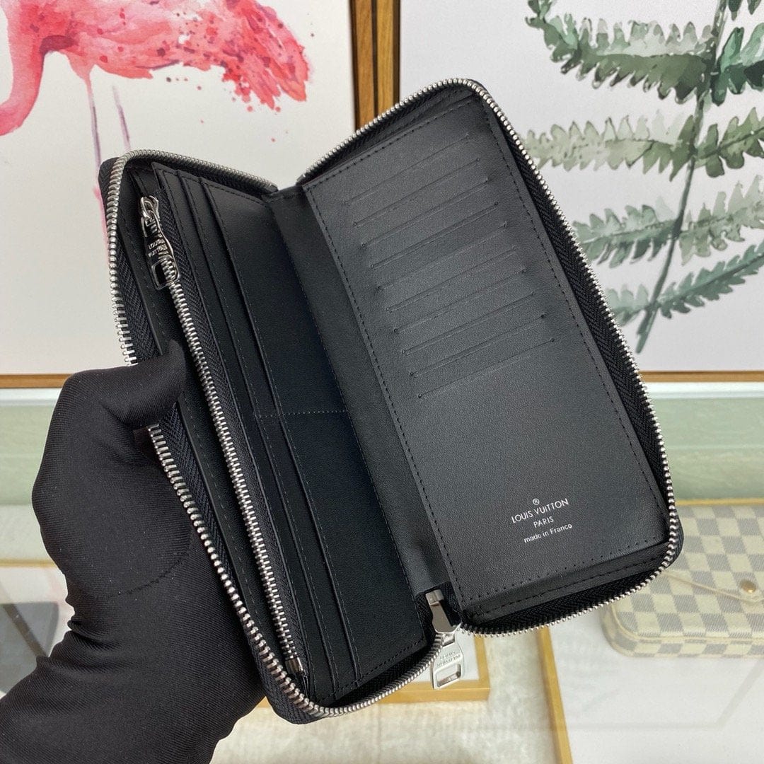 LOUIS VUITTON ル N63324財布 ジッピーヴェルティカル ダミエアンフィニ-BRAND OFF