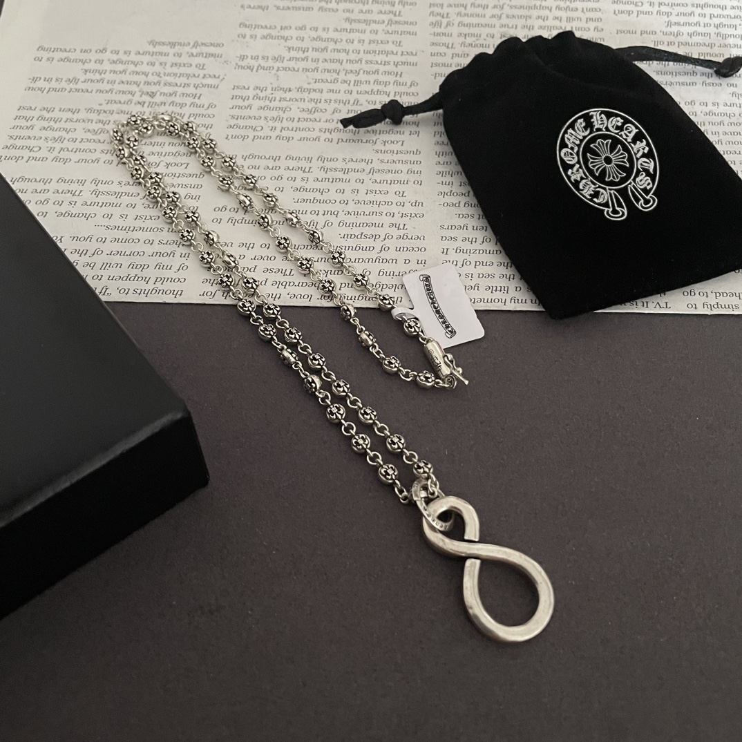 【Chrome Hearts】ネックレス、新しいネックレス万能シンプルファッションオーナメント-BRAND OFF