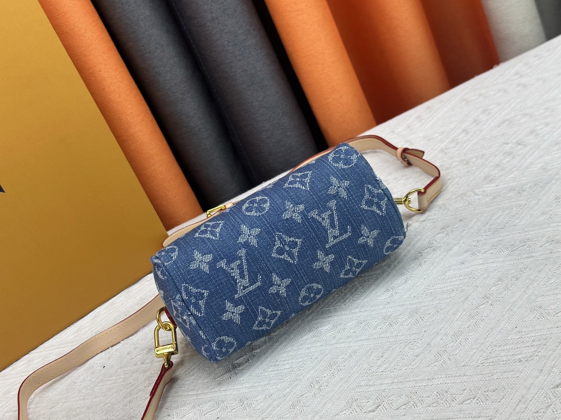 LOUIS VUITTON ルイヴィトン NANO SPEEDY Gx デニムバッグ M11212 M81085-BRAND OFF