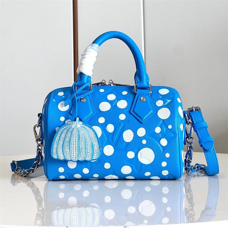 Louis Vuitton 草間彌生コラボ スピーディ・バンドリエール 20 M46411 M46425-BRAND OFF