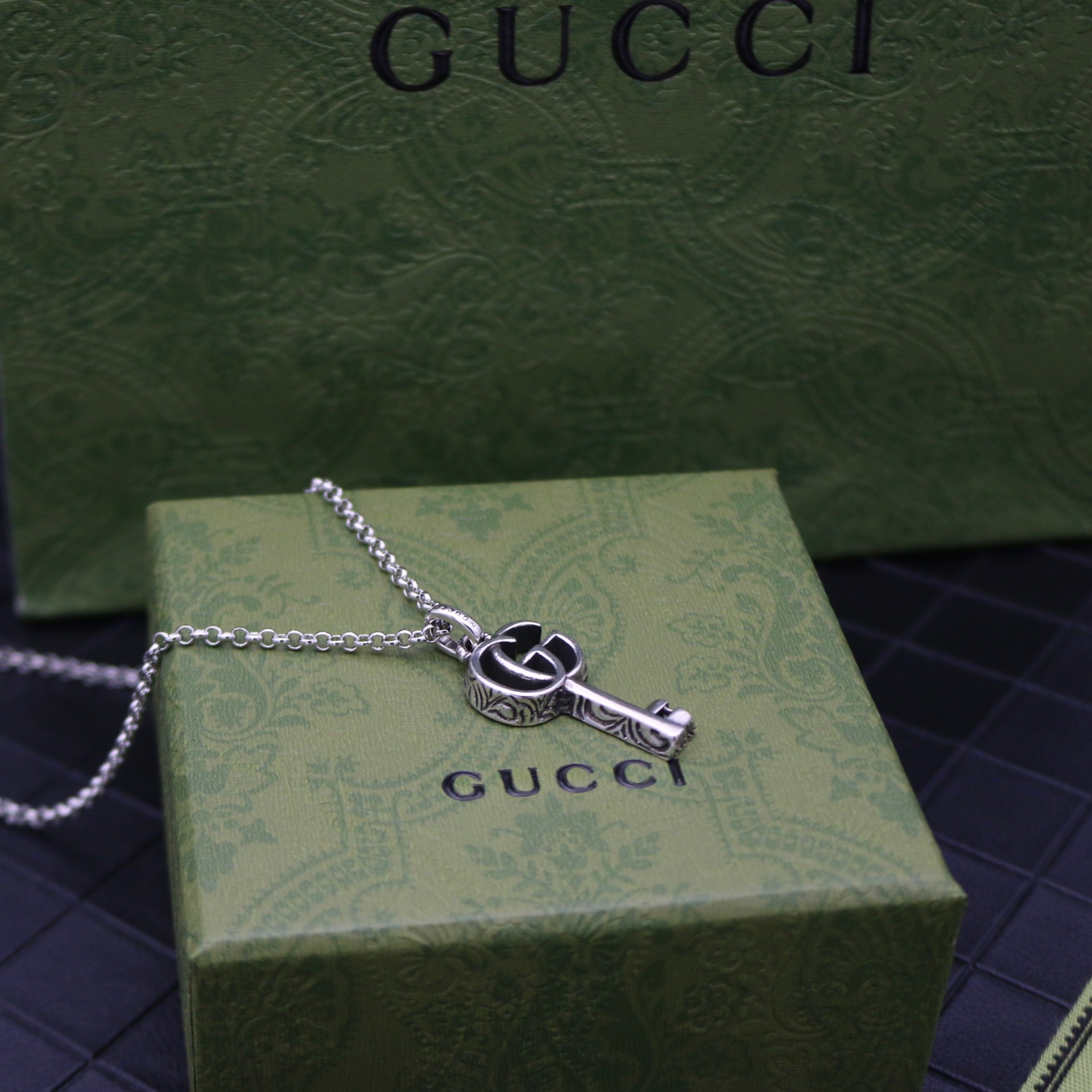GUCCI インターロッキングG ネックレス-BRAND OFF