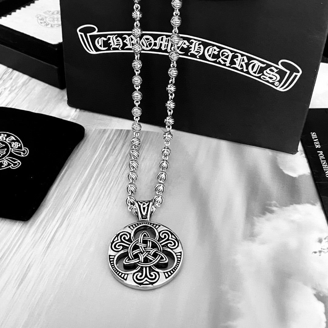 【CHROME HEARTS】ネックレス、新しいネックレス万能シンプルファッションオーナメント-BRAND OFF