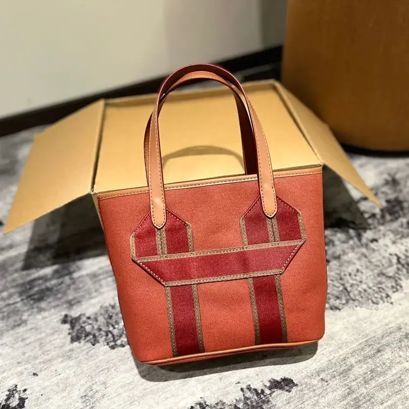 HERMES キャンバス製野菜バスケット-BRAND OFF