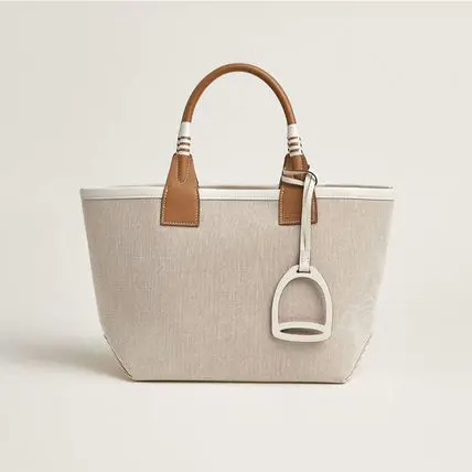 Hermesキャンバスバッグ 25*23*15cm-BRAND OFF