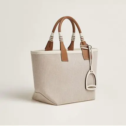 Hermesキャンバスバッグ 25*23*15cm-BRAND OFF