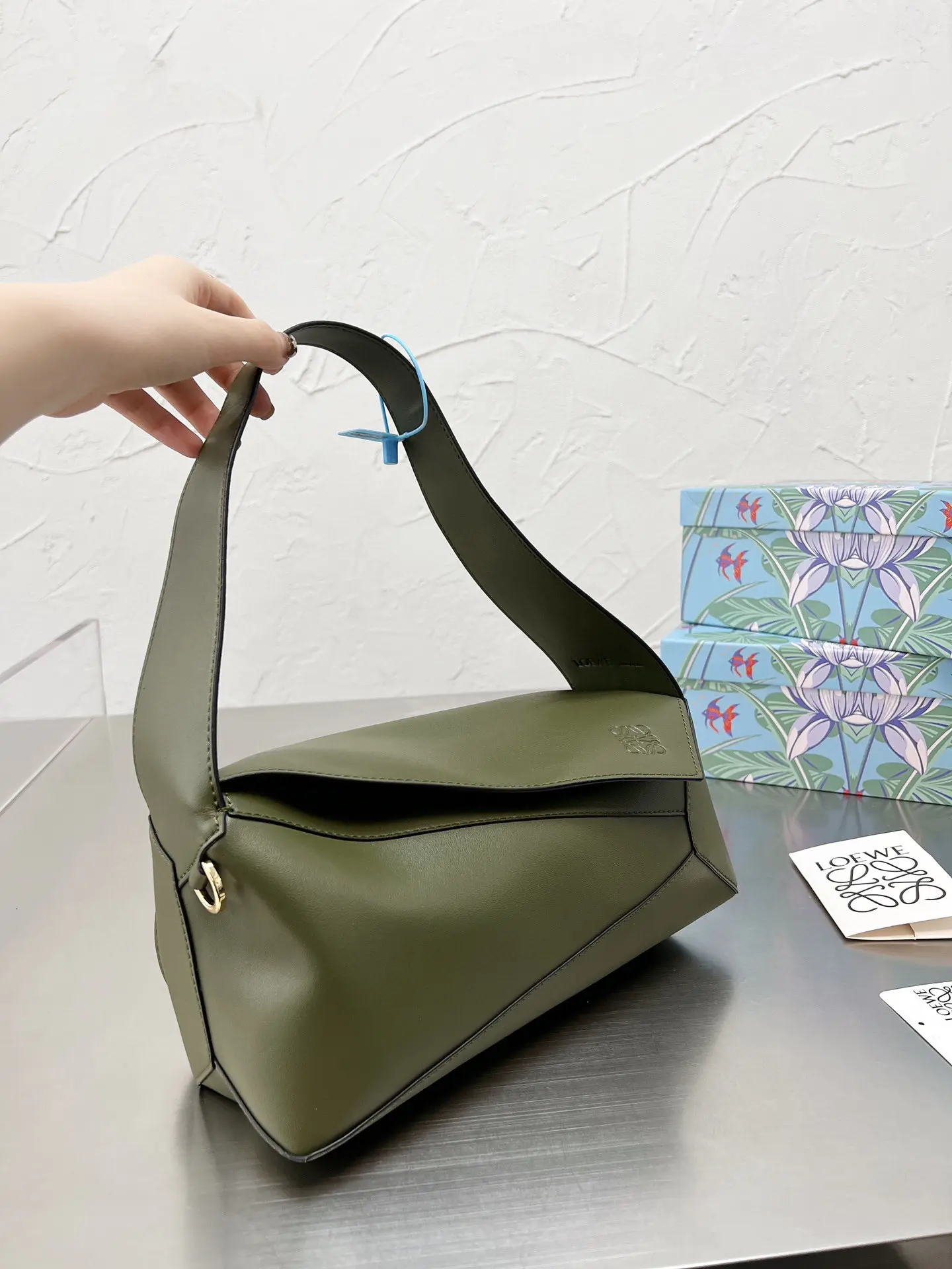 [即発人気]LOEWE パズル ホーボーバッグ-BRAND OFF