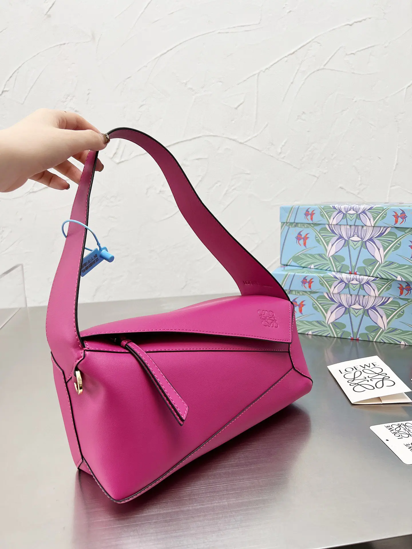 [即発人気]LOEWE パズル ホーボーバッグ-BRAND OFF