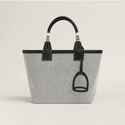 Hermesキャンバスバッグ 25*23*15cm-BRAND OFF