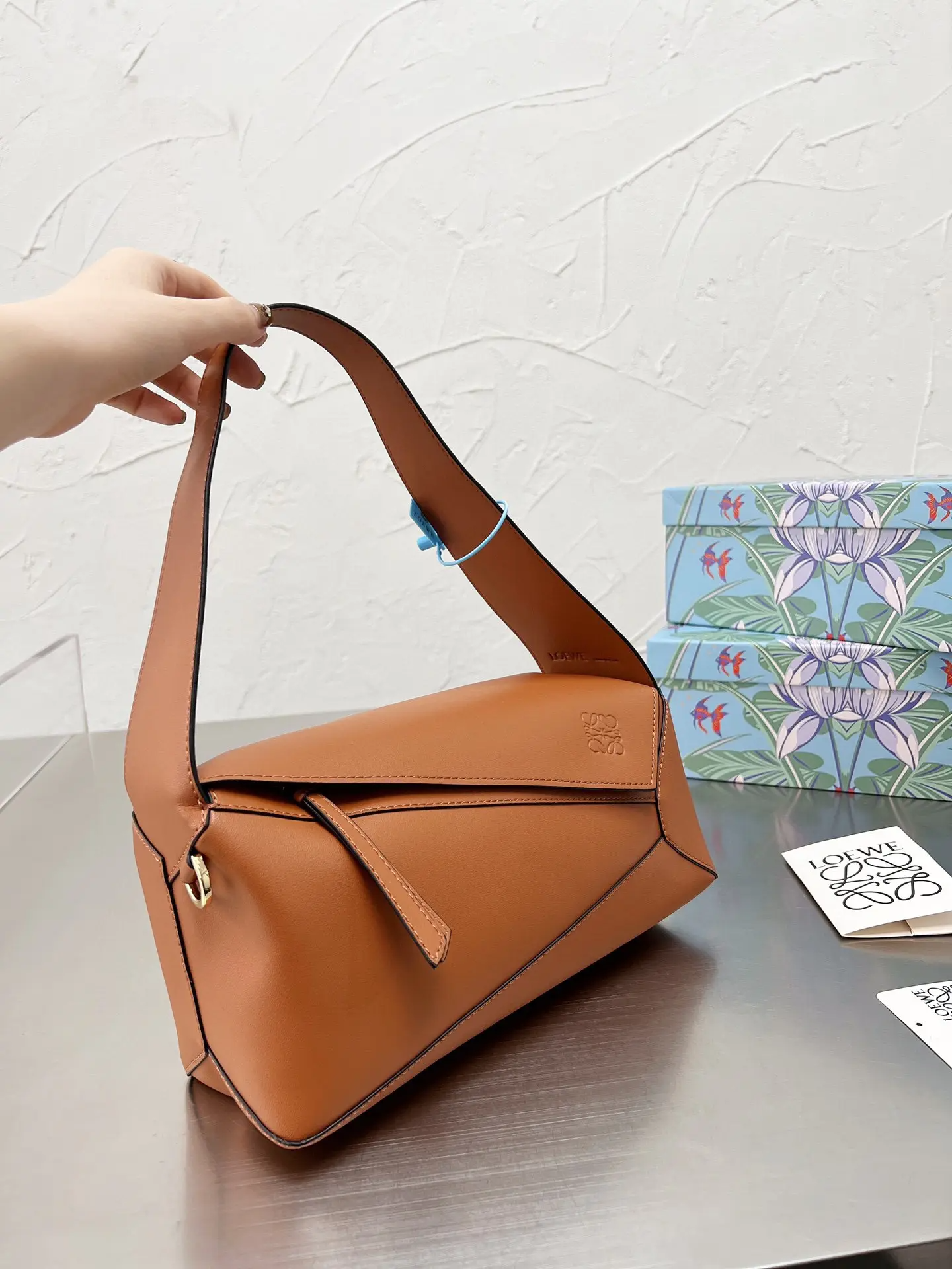 [即発人気]LOEWE パズル ホーボーバッグ-BRAND OFF