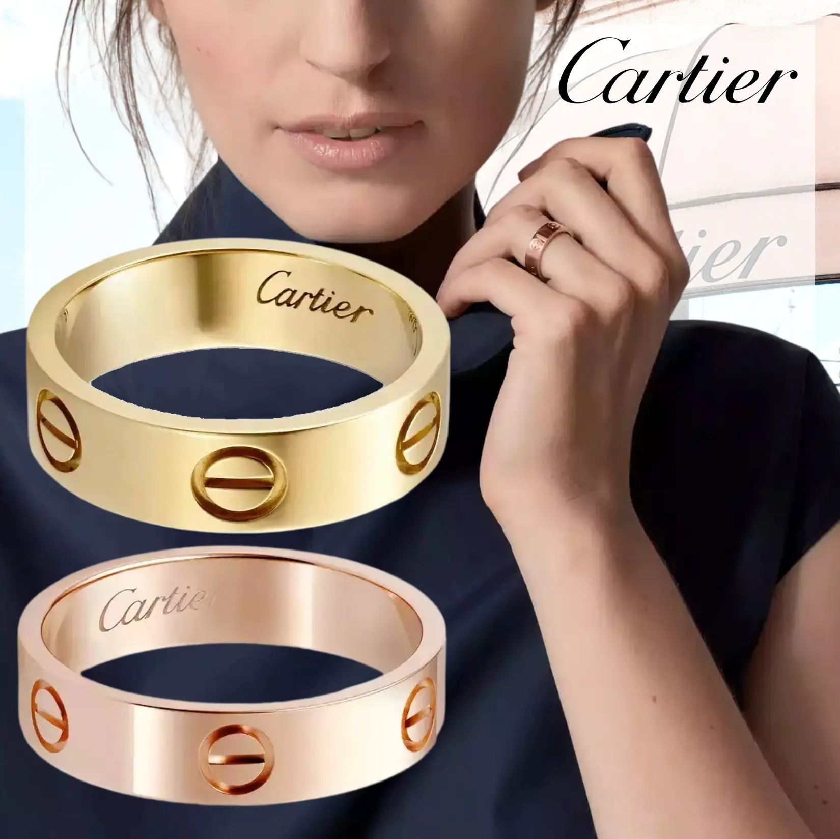 【Cartier】カルティエ LOVE RING リング-BRAND OFF