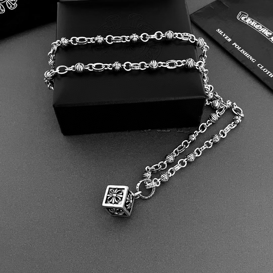 【CHROME HEARTS】ネックレス、新しいネックレス万能シンプルファッションオーナメント-BRAND OFF