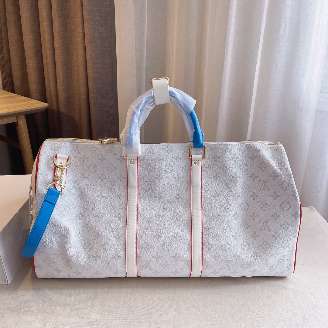 LV X NBA BASKETBALL KEEPALL55トラベルバッグ M45586-BRAND OFF