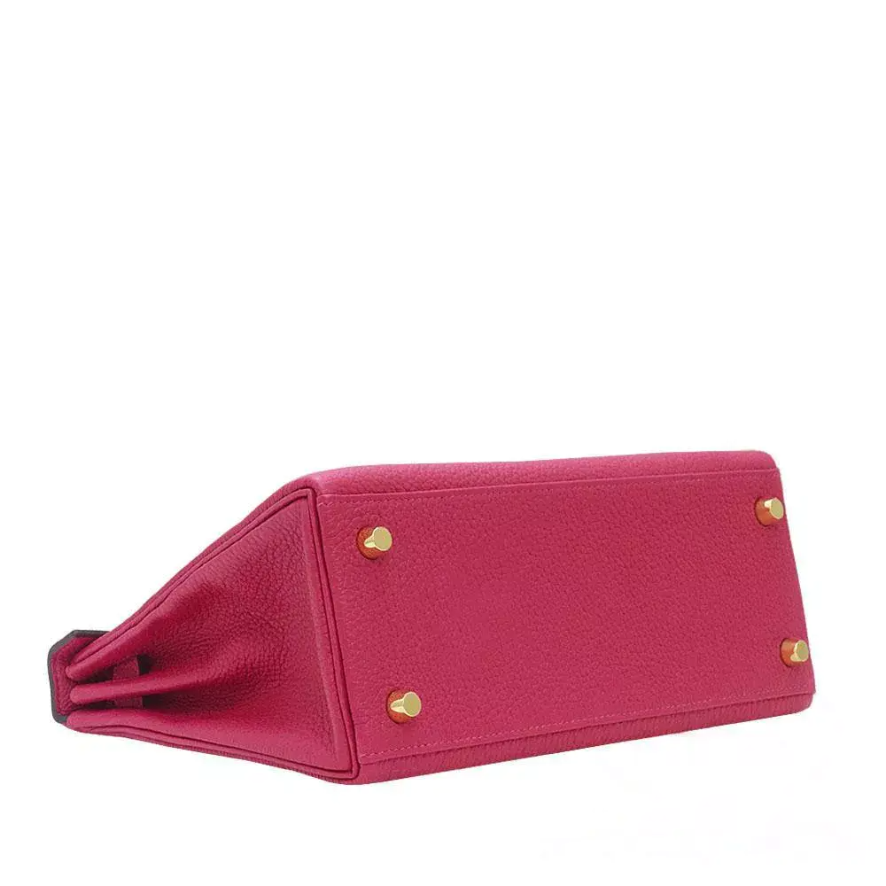 【HERMES】エルメス ケリー 25cm トゴ ゴールド金具-BRAND OFF