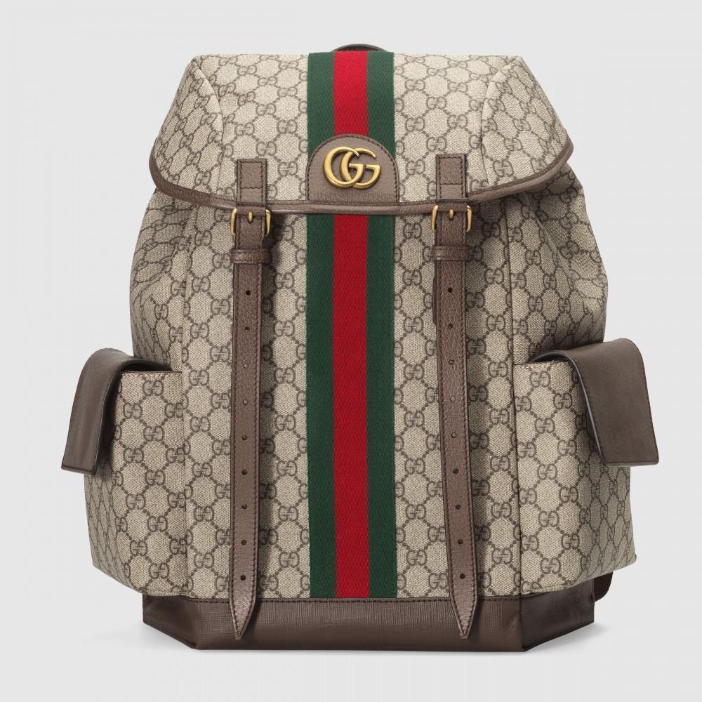 GUCCI 〔オフィディア〕GGミディアム バックパック-BRAND OFF