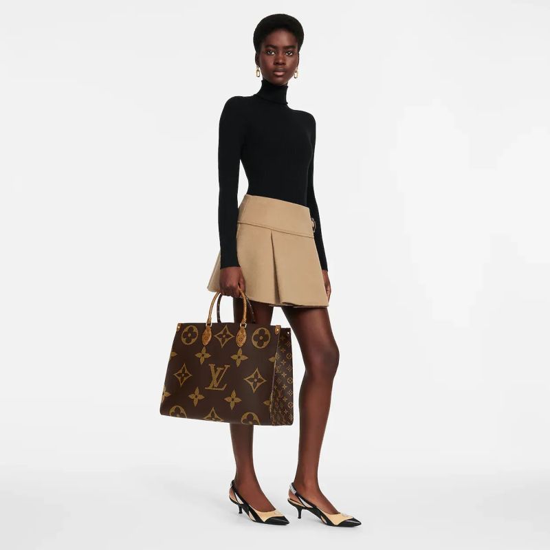 【LOUIS VUITTON】ルイヴィトン オンザゴー GM A4収納可 41 X 34 X 19 CM-BRAND OFF