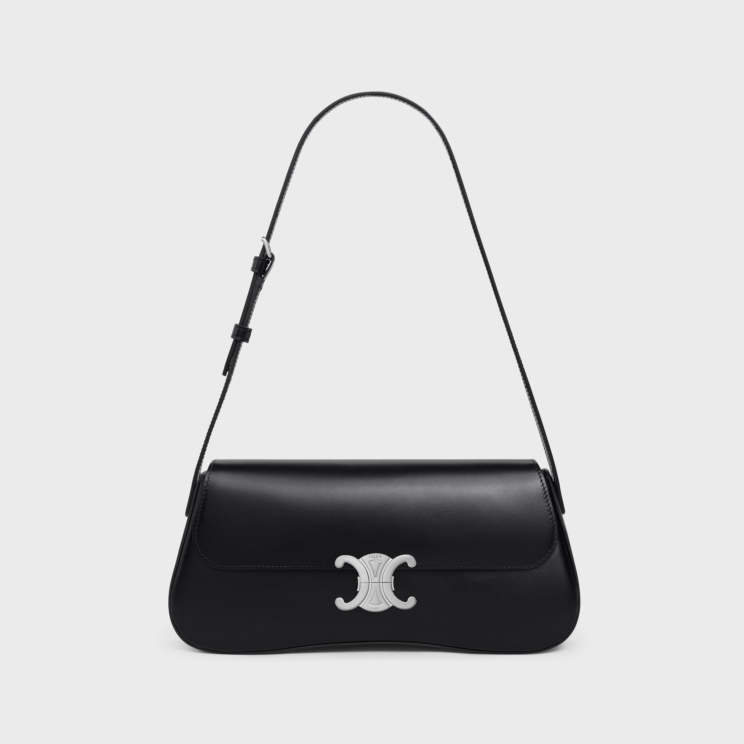 ミディアム CELINE ローラ バッグ / シャイニーカーフスキン-BRAND OFF