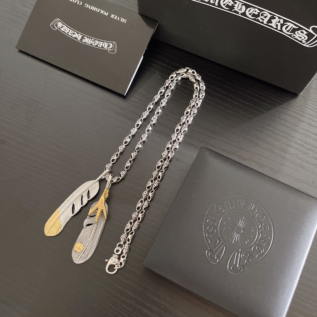 【CHROME HEARTS】ネックレス、新しいネックレス万能シンプルファッションオーナメント-BRAND OFF