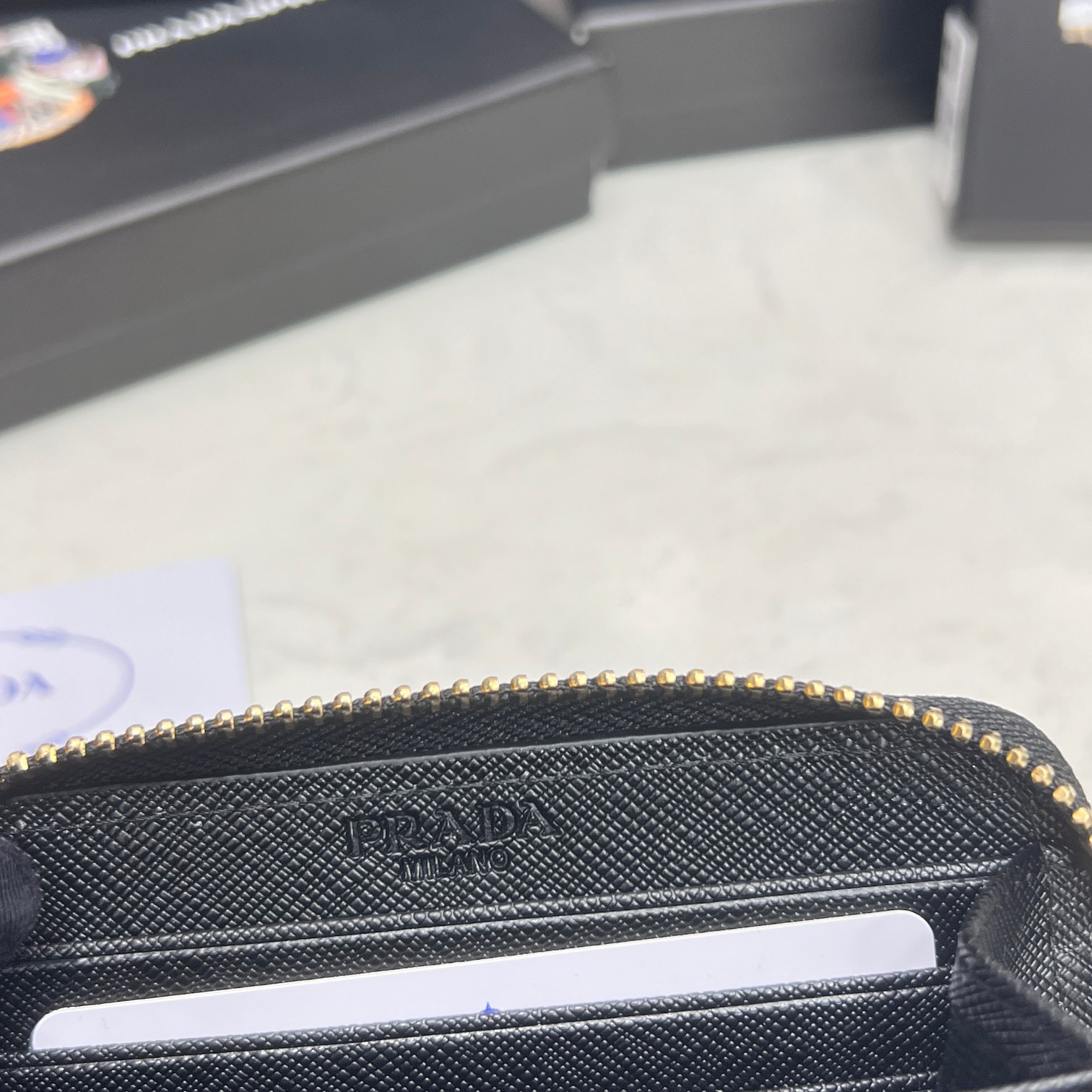 サフィアーノレザー カードケース-BRAND OFF