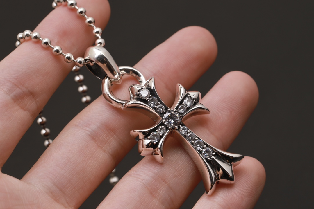 【CHROME HEARTS】クロムハーツ、新しいネックレス万能シンプルファッションオーナメント-BRAND OFF