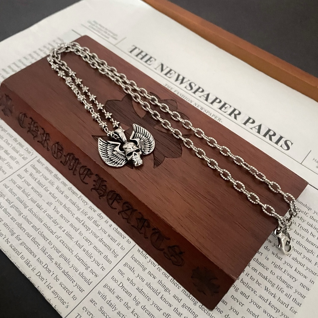 【CHROME HEARTS】ネックレス、新しいネックレス万能シンプルファッションオーナメント-BRAND OFF