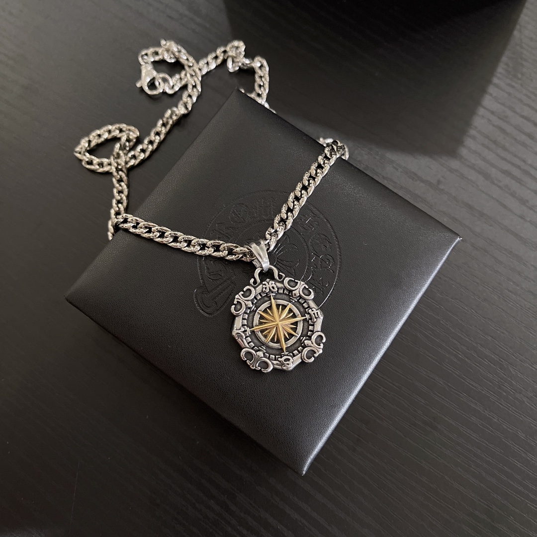 【Chrome Hearts】ネックレス、新しいネックレス万能シンプルファッションオーナメント-BRAND OFF