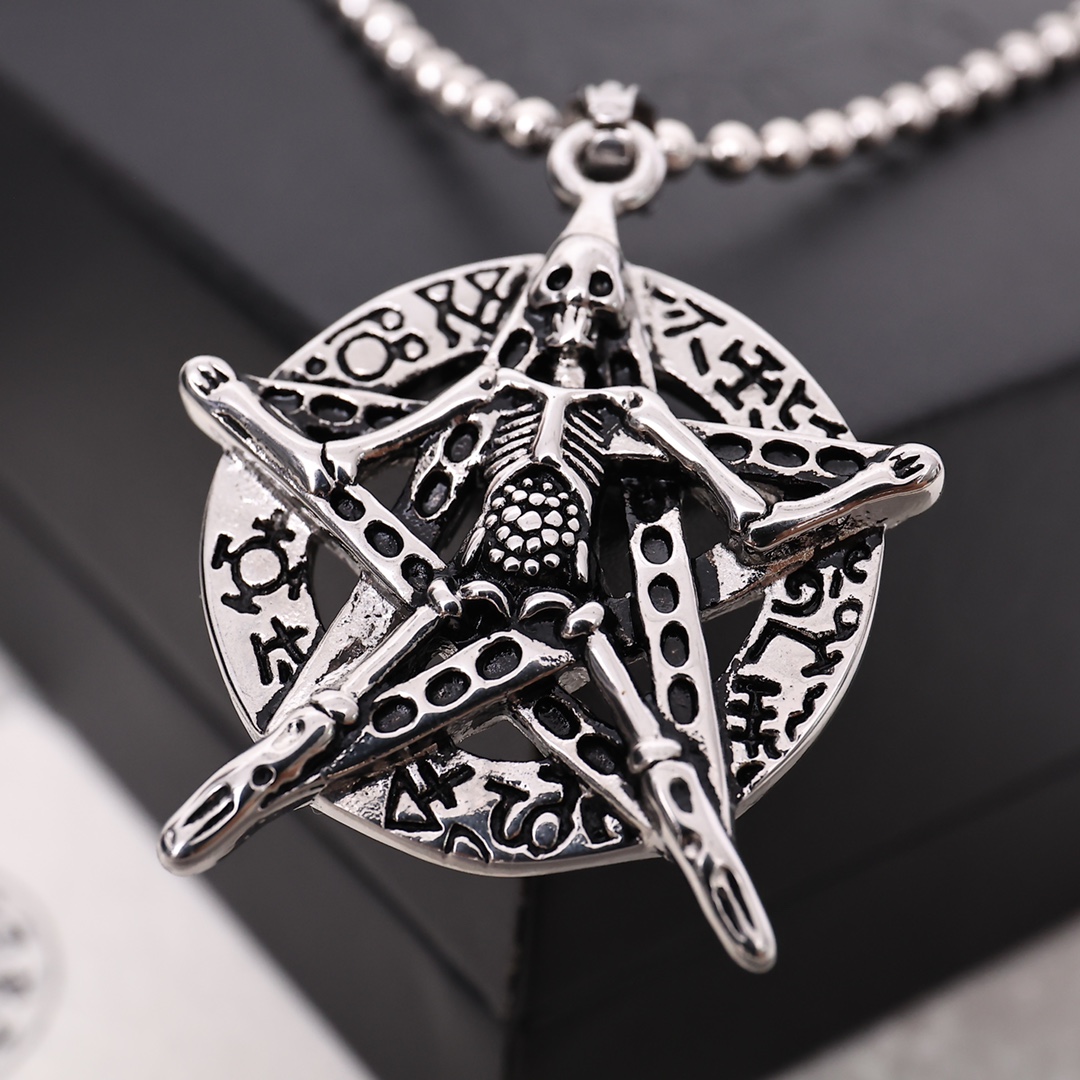 【CHROME HEARTS】ネックレス、新しいネックレス万能シンプルファッションオーナメント-BRAND OFF