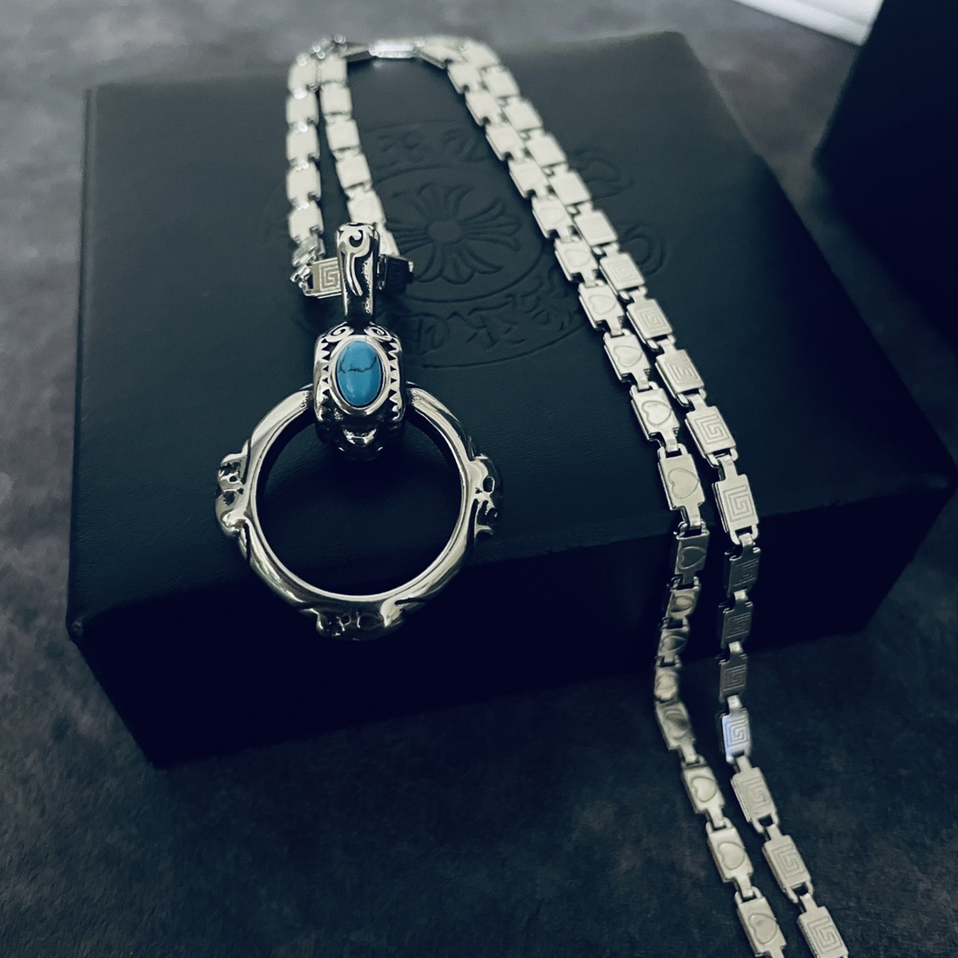 【CHROME HEARTS 】ネックレス、新しいネックレス万能シンプルファッションオーナメント-BRAND OFF