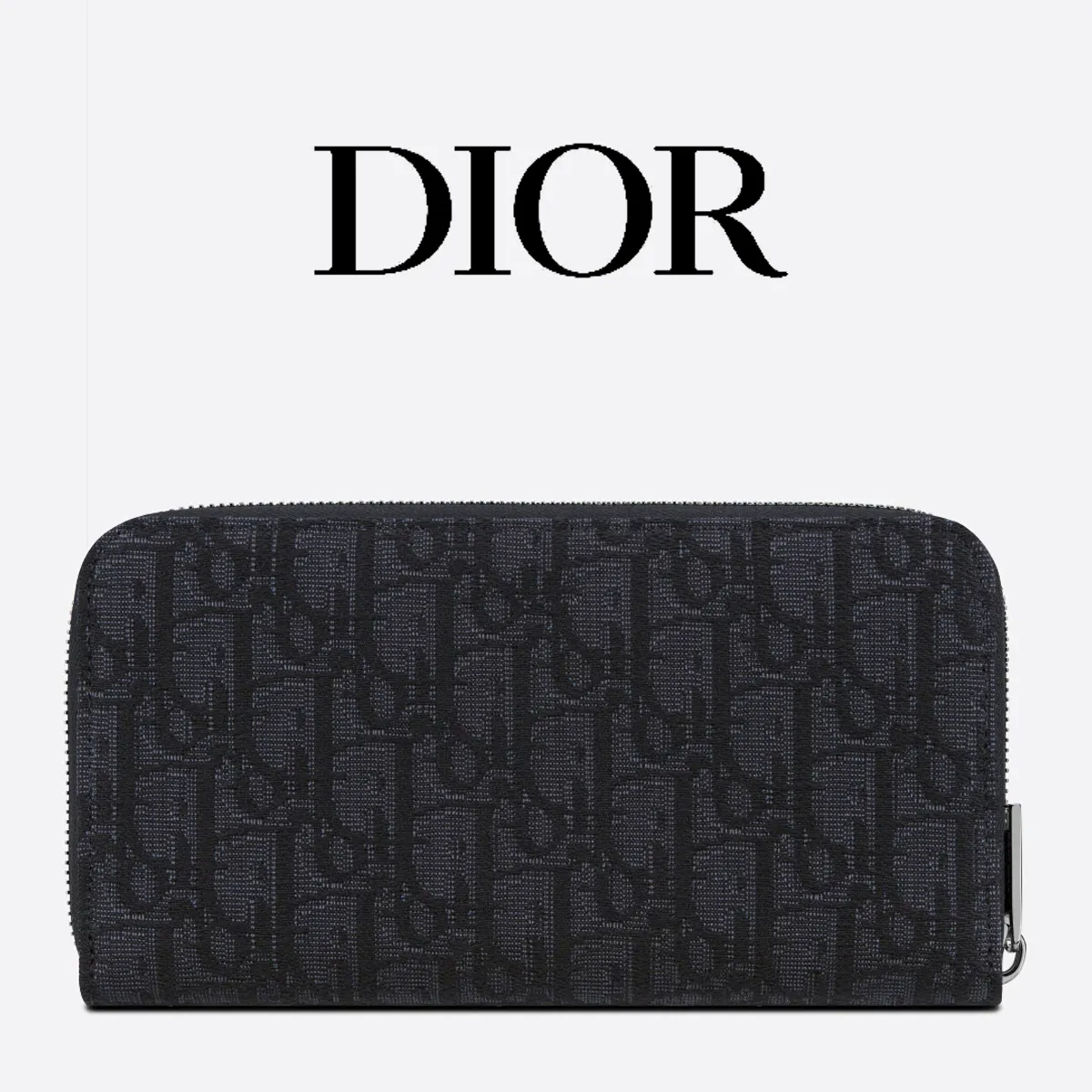 DIOR*オブリークジャガード ロングウォレット*モノグラム財布-BRAND OFF
