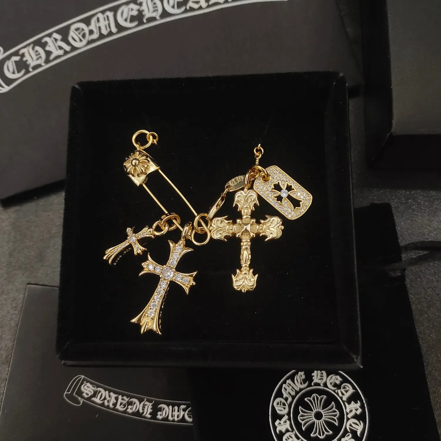 【CHROME HEARTS】ネックレス、新しいネックレス万能シンプルファッションオーナメント-BRAND OFF