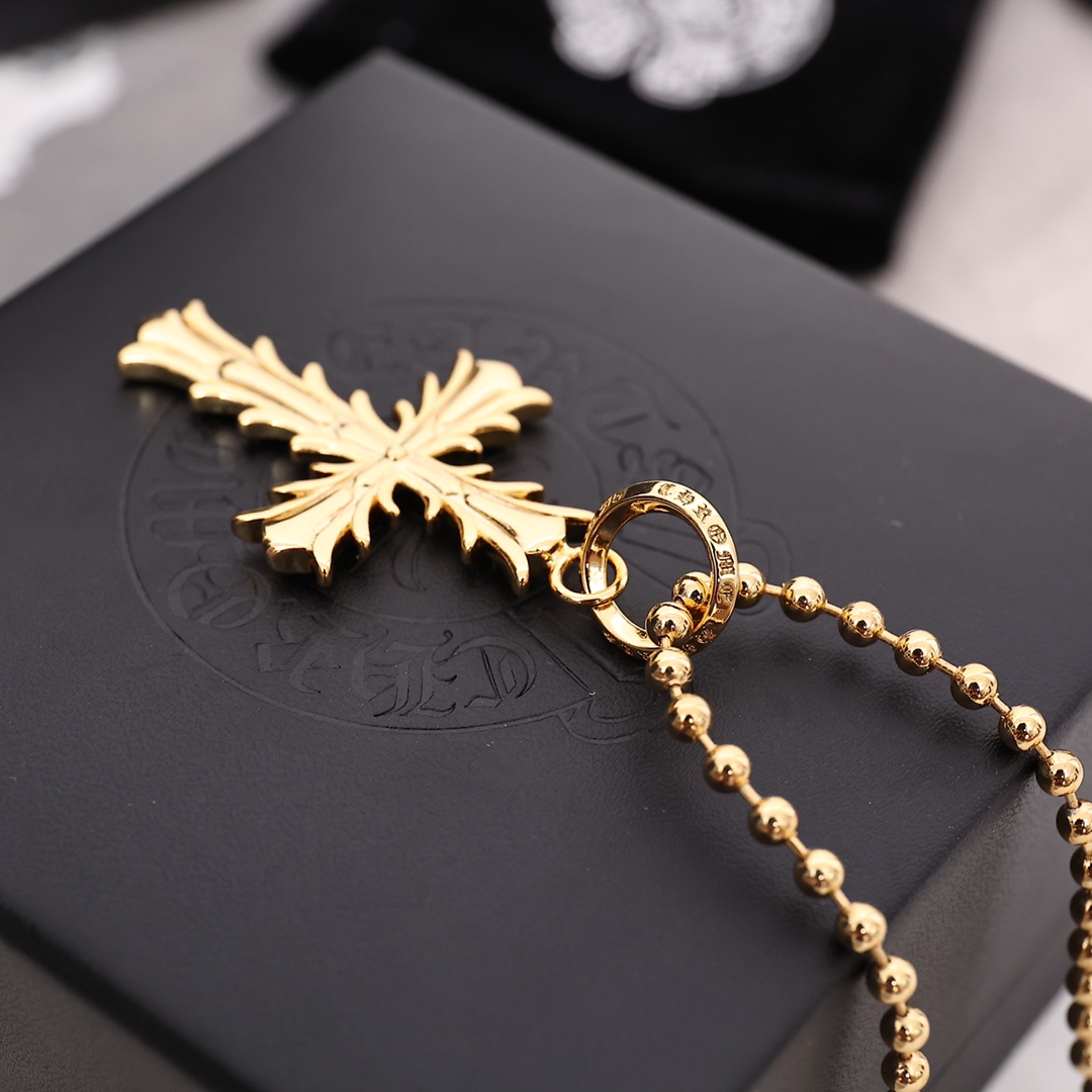【CHROME HEARTS】ネックレス、新しいネックレス万能シンプルファッションオーナメント-BRAND OFF