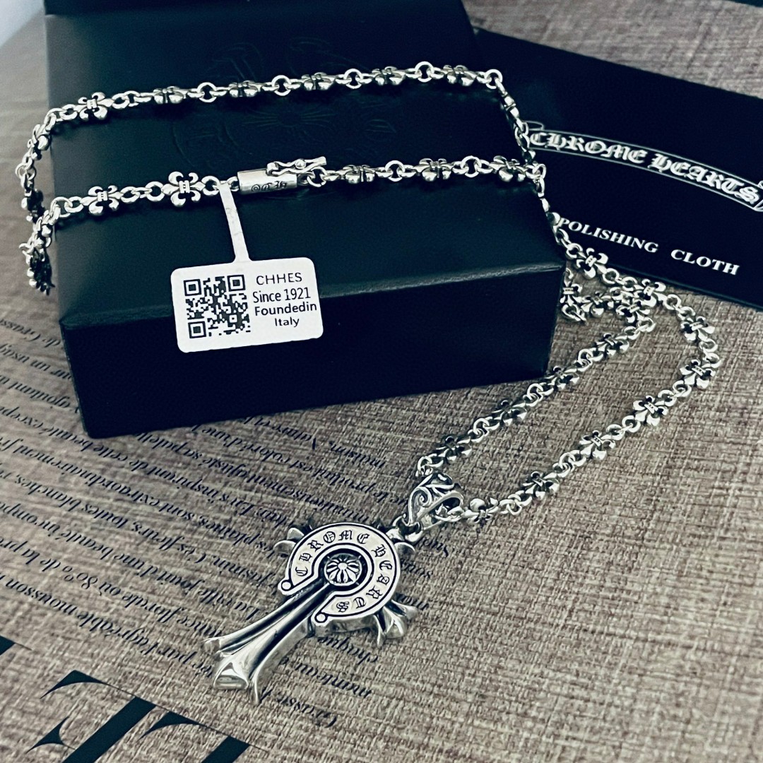【CHROME HEARTS】ネックレス、新しいネックレス万能シンプルファッションオーナメント-BRAND OFF