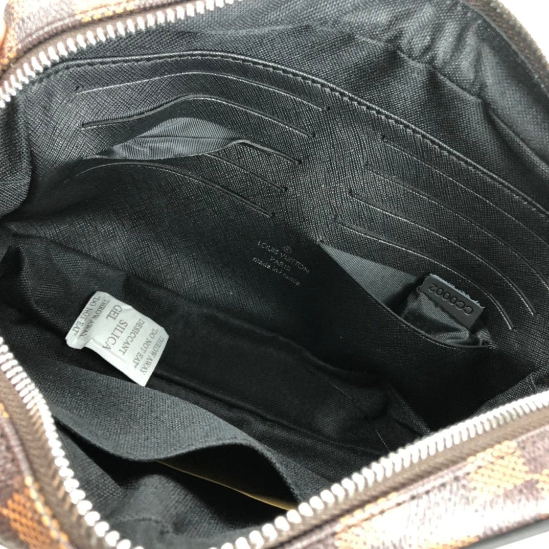Louis Vuitton ポシェット カサイ ダミエ クラッチN41663-BRAND OFF