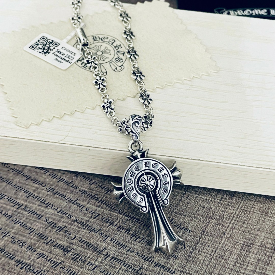 【CHROME HEARTS】ネックレス、新しいネックレス万能シンプルファッションオーナメント-BRAND OFF