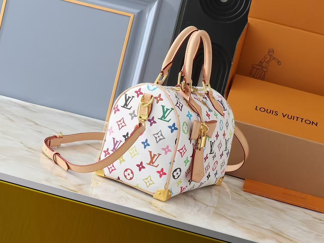 【LOUIS VUITTON旗艦店】ルイ・ヴィトン LV x NANO SPEEDY BANDOULIÈRE 25 M13085-BRAND OFF