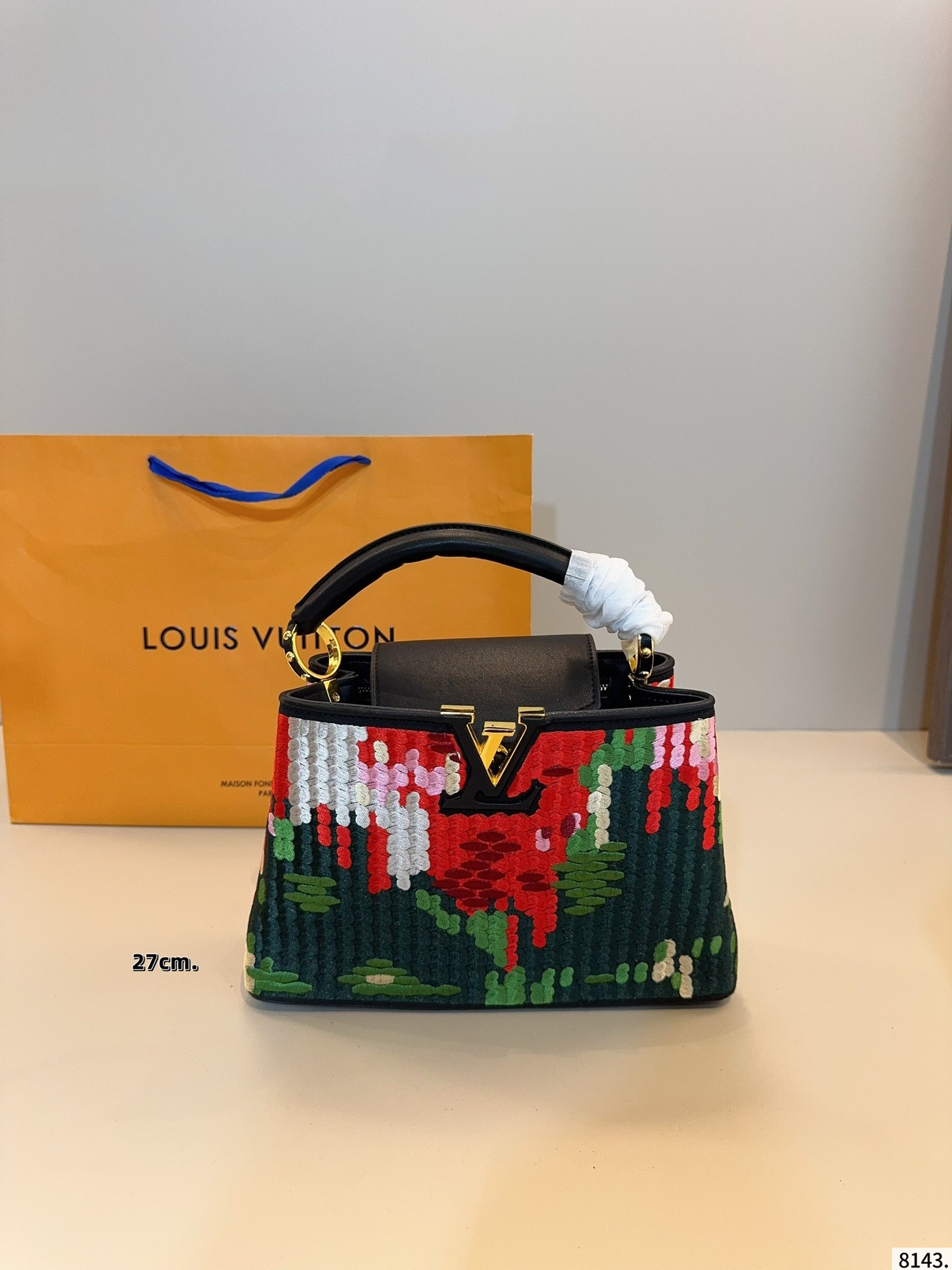 LOUIS VUITTON ルイヴィトン Capucines bb ハンドバッグ-BRAND OFF