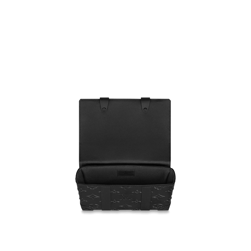 Louis Vuitton トランク 肩掛け バッグ 黒 M57952 モノグラム-BRAND OFF