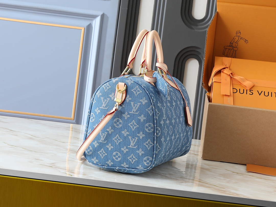 LOUIS VUITTON ルイヴィトン Speedy Soft 30 クロスボディバッグ-BRAND OFF