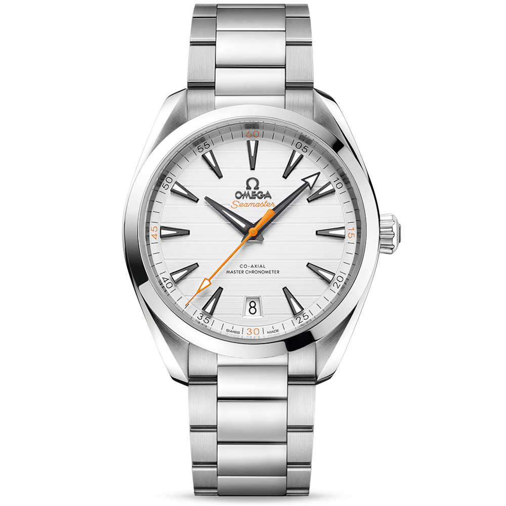 Seamaster Aqua Terra 41mm Silver Dial Men's Automatic Bracelet Watch-BRAND OFF