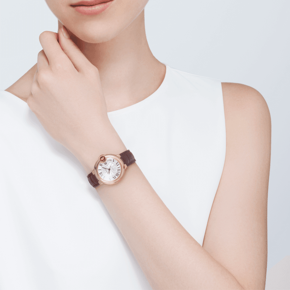 カルティエ バロン ブルー ドゥ カルティエ 33mm W6920097-BRAND OFF