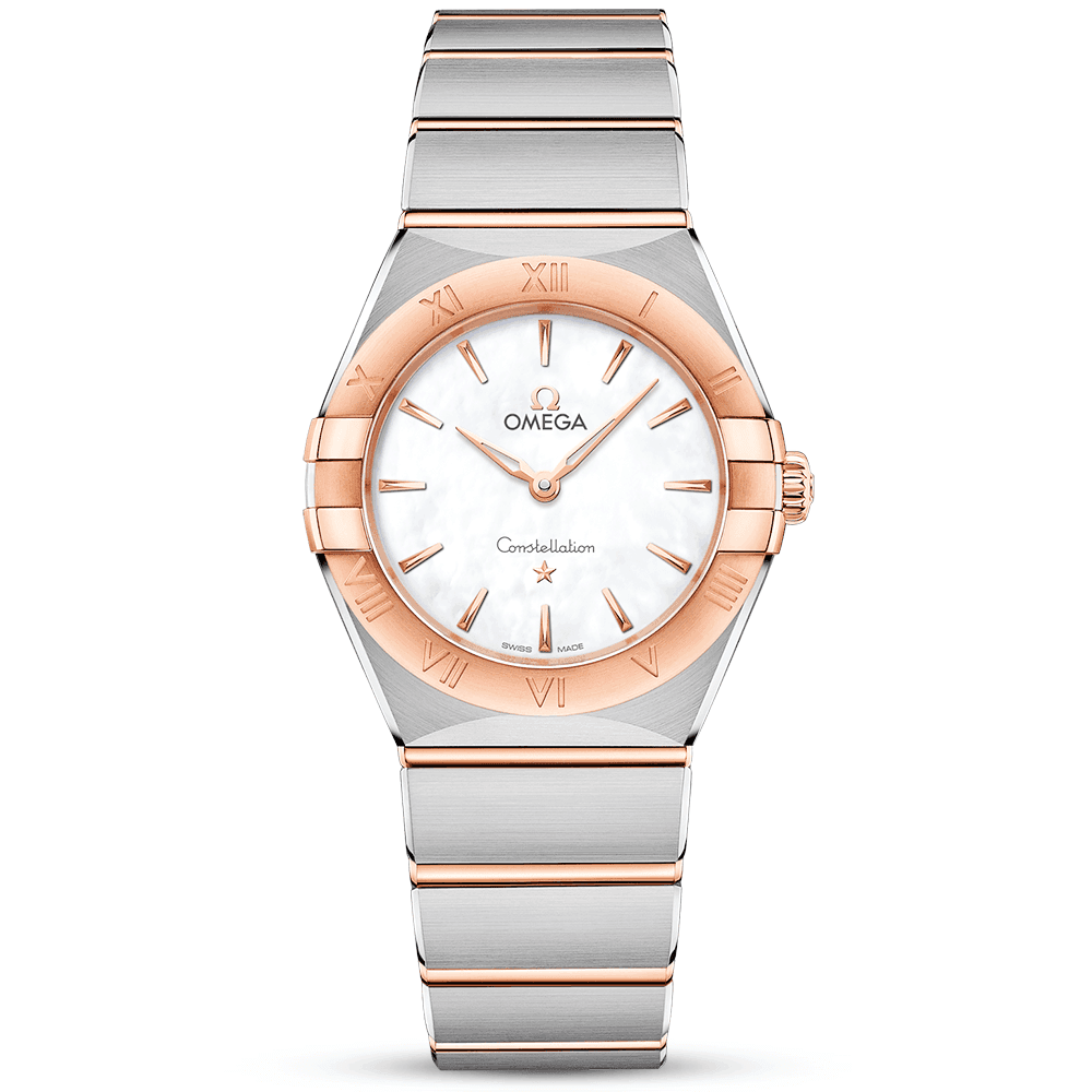 Constellation Manhattan 28mm Two-Tone Index Dial Ladies Watch-BRAND OFF