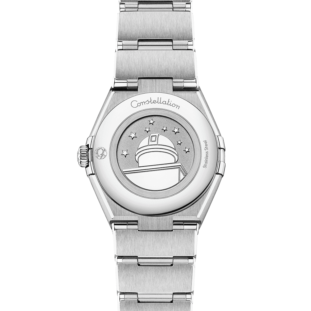 Constellation Manhattan 28mm White Diamond Dial Ladies Watch-BRAND OFF